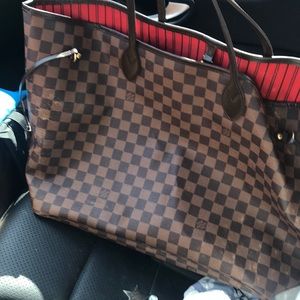 Louis Vuitton never full DM hand bag